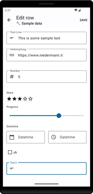 Nextcloud Tables